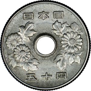 1442865-2837580-002af Japanese 50 Yen coin