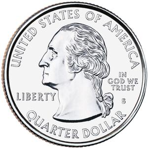 Quarter Dollar United States 2005 Oregon Coin