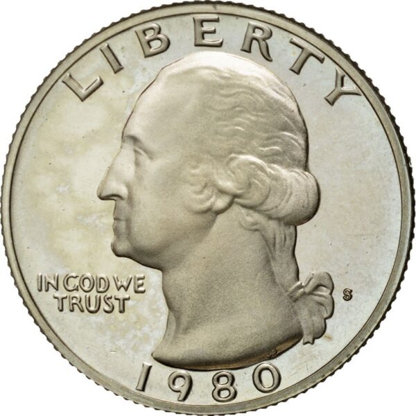 9001da57-4d28-41af-b146-b2d870fd7c25 United States Quarter Dollar 1980 Washington Coin