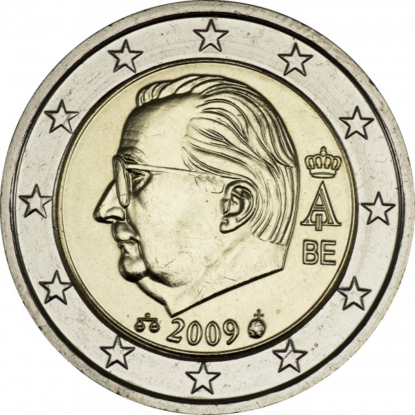 belgium-2-euro-2009 Belgium 2 Euros - Albert II Coin