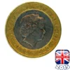 British 2015 Elizabeth II Two Pounds £2 coin